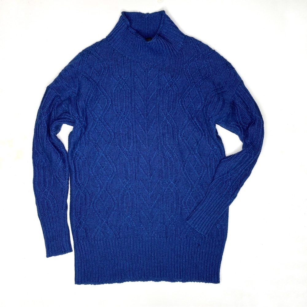 Pendleton Cableknit Mockneck Pullover Cableknit S… - image 1